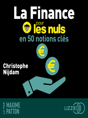 cover image of La Finance pour les nuls en 50 notions clés